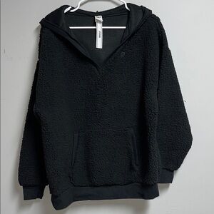 NWT Victoria's Secret PINK Cozy Fleece Sherpa Pullover Hoodie